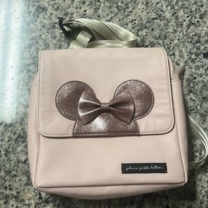 Petunia Pickle Bottom Disney Minnie Pink Mini Small Backpack Bag